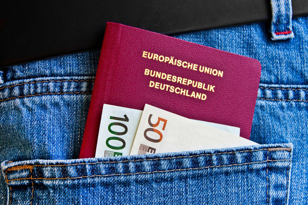 Reisepass - eu - deutschland - Foto, Bild