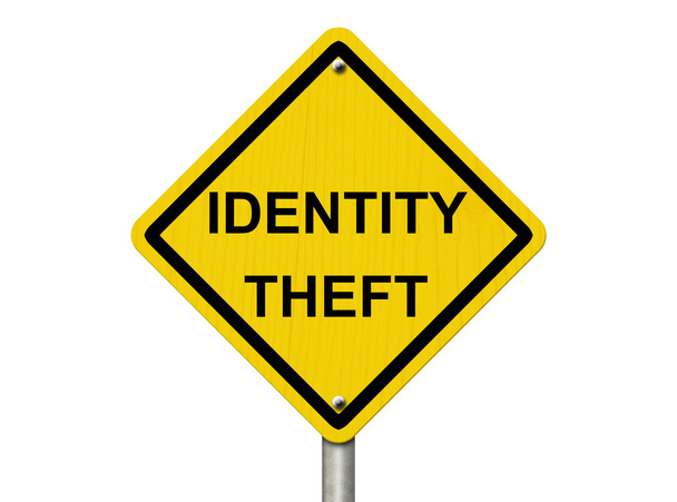 Προειδοποίηση για κλοπή ταυτότητας - Φωτογραφία, εικόνα