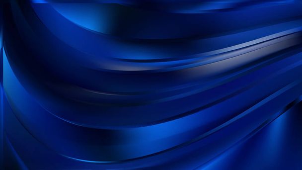 fondo azul abstracto, ilustración vectorial - Vector, imagen