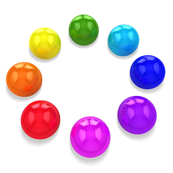 3d abstract balls - Zdjęcie, obraz