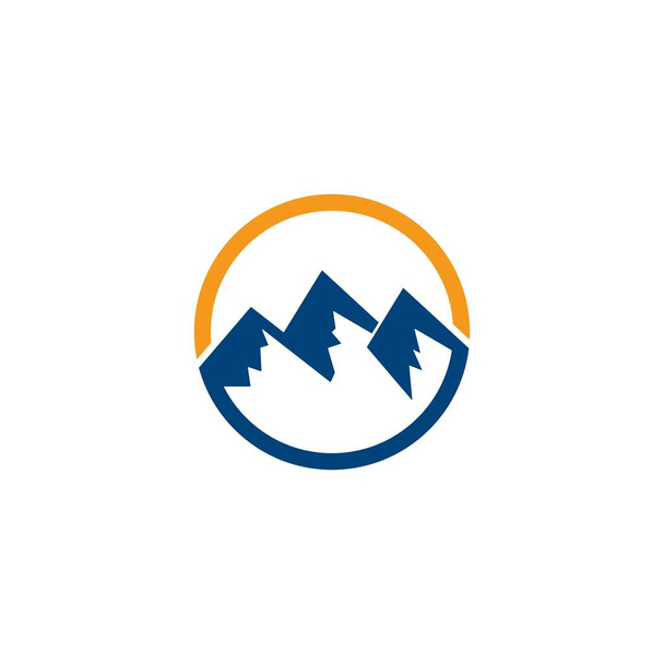 High Mountain icon  Logo Business Template  - Vector, Image