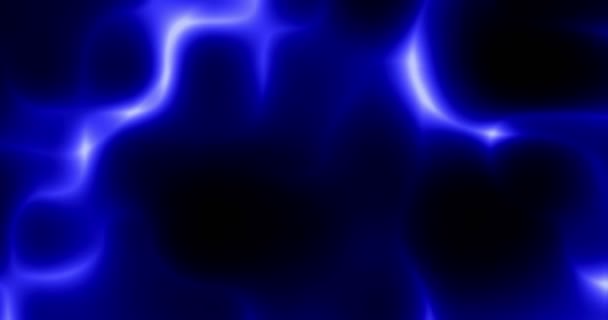 Zacht blauw Abstract 2d Animatie 4k - Video