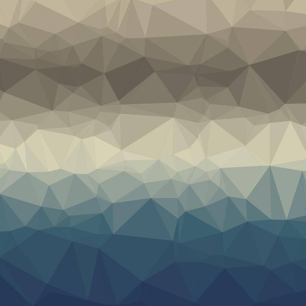 abstract colorful trianglify generative art background illustration  - Vektor, Bild