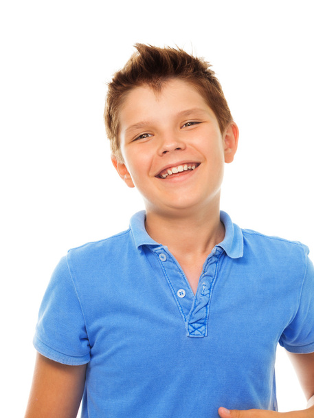Smiling laughing boy - Foto, Bild