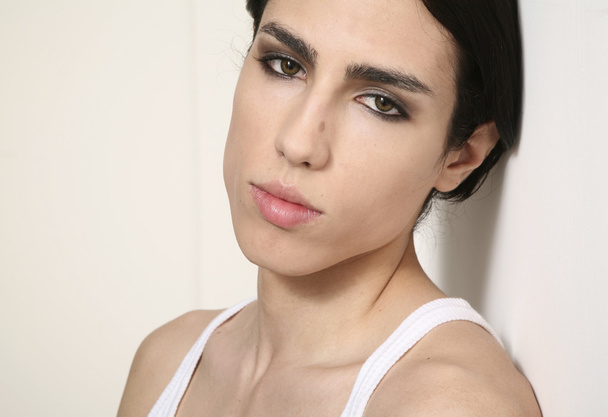 Portrait of androgynous boy - Foto, afbeelding