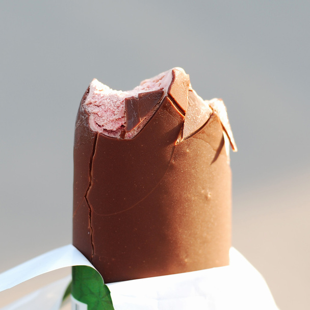 Chocolate ice lolly - Photo, Image
