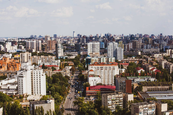 Views of Kiev from a bird's flight - Photo, Image