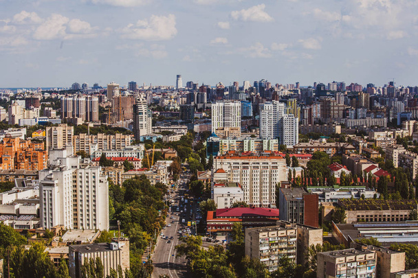 Views of Kiev from a bird's flight - Foto, Imagem