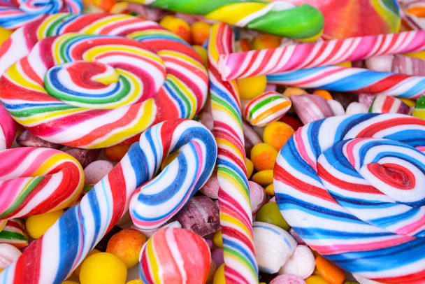 Close up of colorful candies - Fotografie, Obrázek