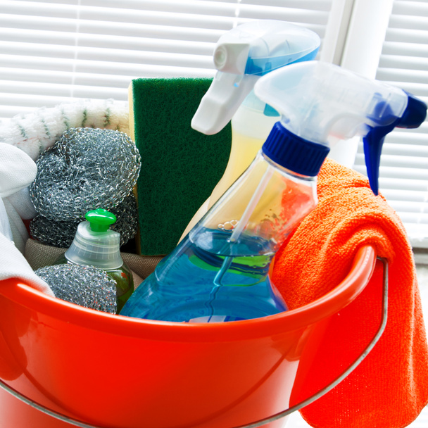 Cleaning agent in a bucket - Photo, Image
