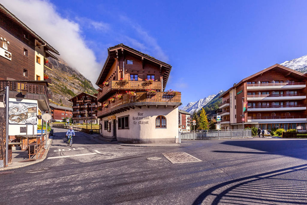Zermatt, Switzerland street view - Foto, immagini