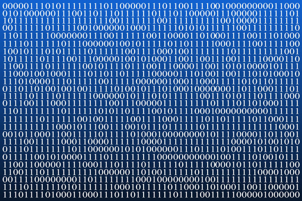Синий двоичный код в качестве фона
 - Фото, изображение