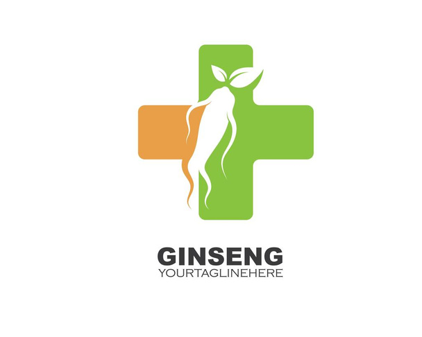 ginseng illustration icon vector design  - Vector, Image