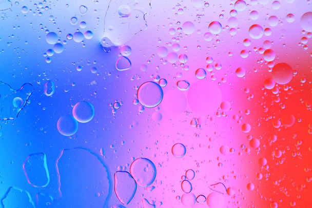 Water droplets on the glass - Photo, image