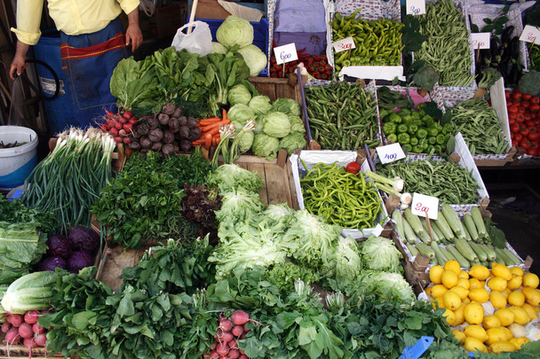 ストリート マーケット野菜 - 写真・画像