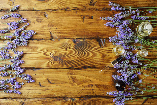 Natural lavender oil - Photo, Image