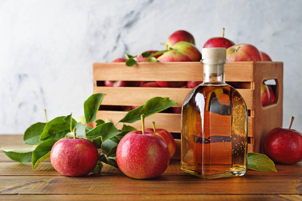 Natural apple cider vinegar - Photo, image