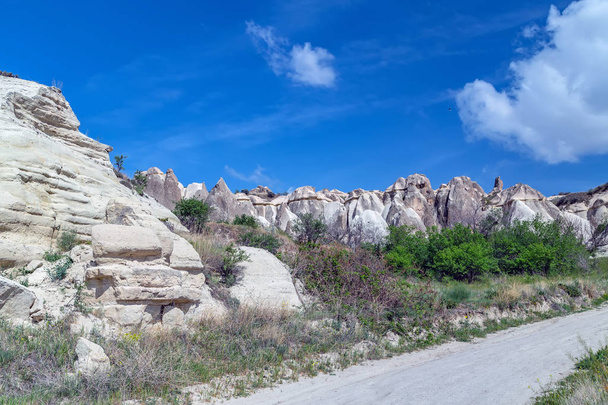 Rose Valley Trail Goreme Skansen Cappadocia krajobraz, T - Zdjęcie, obraz