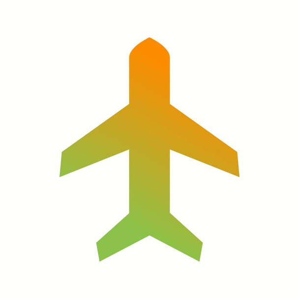 Beautifu Airplane mode Glyph Vector Icon - ベクター画像