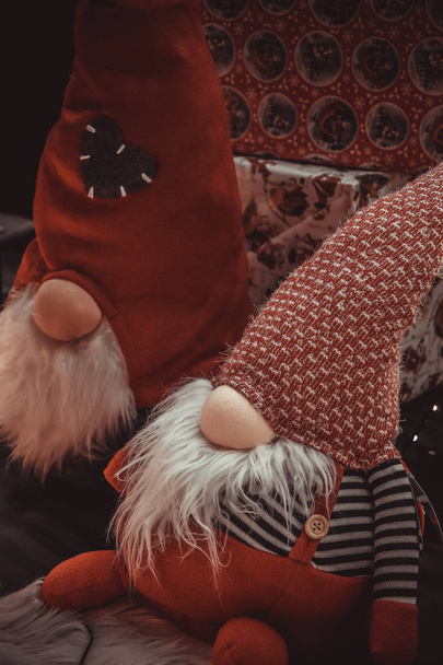 gnomes christmas decoration santa claus toy - Photo, Image