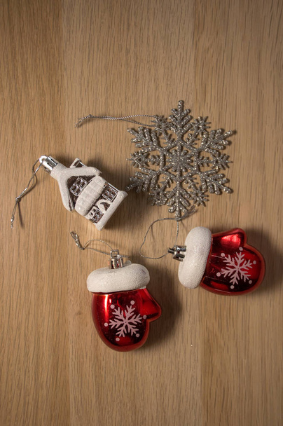 christmas still life and decorations - Photo, Image