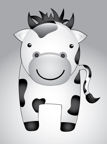 cow - Διάνυσμα, εικόνα
