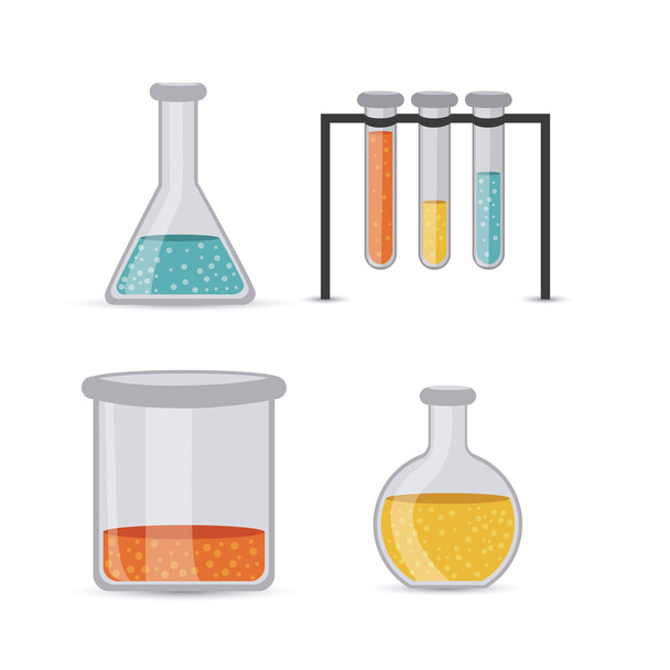 test tubes - Vector, Image