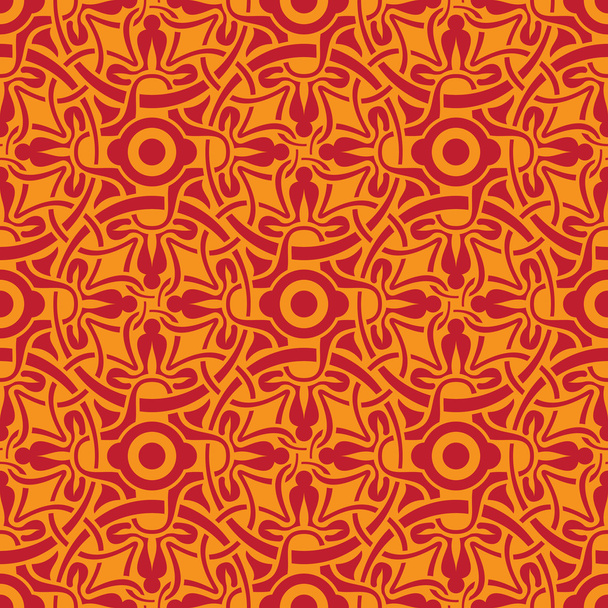 Red seamless pattern - Vektor, kép