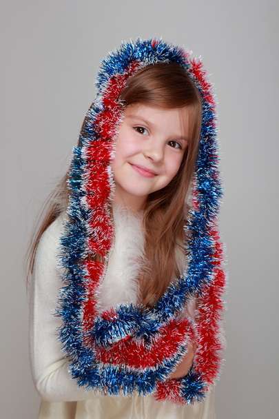 Cute little girl in dress - Valokuva, kuva