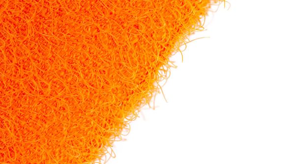 diagonaal Abstracte textuur van de oranje oppervlakte washandjes voor w - Foto, afbeelding