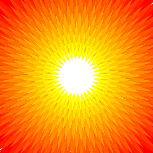 日当たりの良いオレンジ色の背景 - ベクター画像