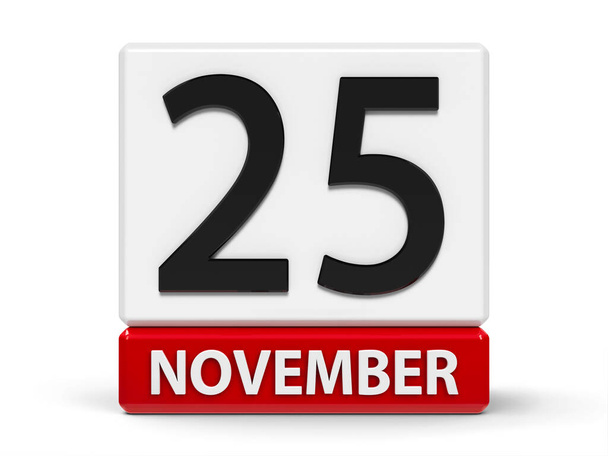 Kubuskalender 25 november - Foto, afbeelding