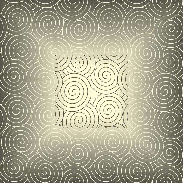 Patrón de espirales sin costura abstracta, fondo
. - Vector, imagen