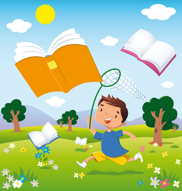 Çocuk kitapları için ava - Vektör, Görsel