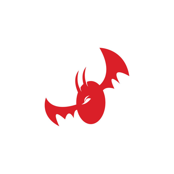 devil logo vector template - Vector, Image