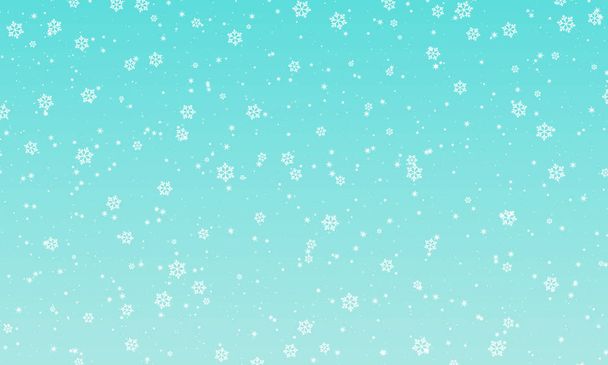 Snow pattern. Vector illustration. - Vector, Image