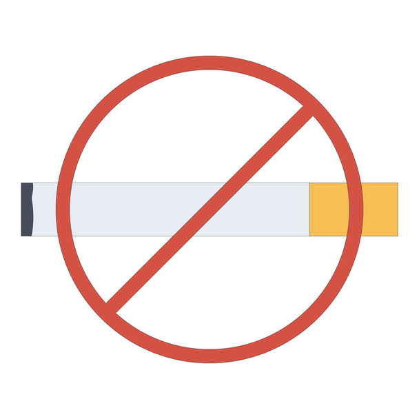 Airport flat icon  for warning  & unhealthy  - Vector, Image