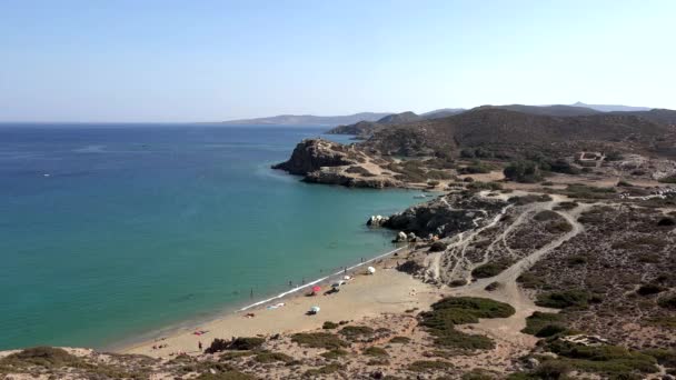  Plage d'Itanos et ville antique en Crète
 - Séquence, vidéo