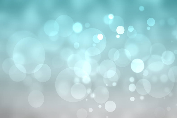 Abstract festive turquoise silver shining glitter background tex - Фото, зображення