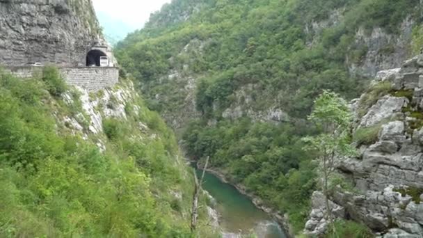 Каньон реки Тара в Черногории - Кадры, видео