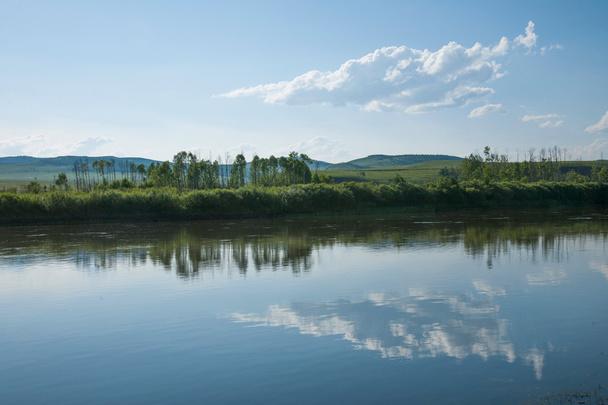 Argun River in Inner Mongolia Hulunbeier - Valokuva, kuva
