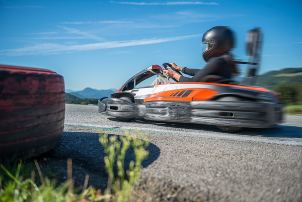 Go kart racing - Fotó, kép