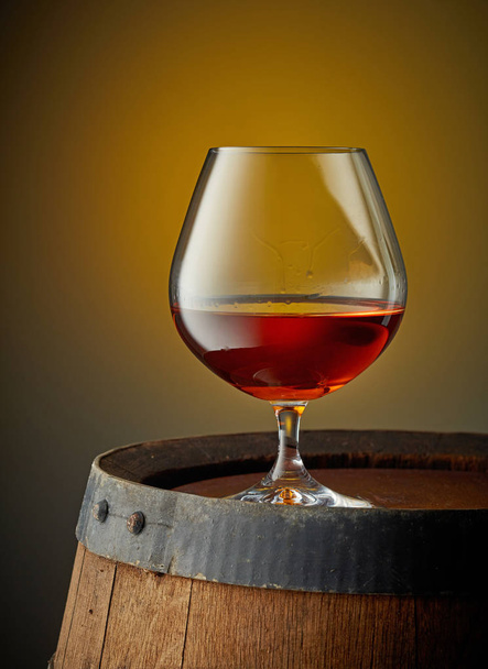 glass of cognac - Photo, Image