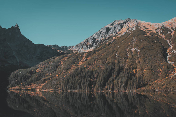Landscape of the Polish Tatra Mountains - Zdjęcie, obraz