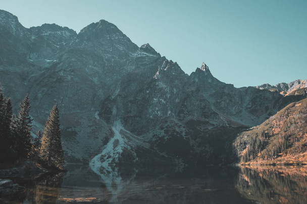 Paesaggio delle montagne polacche dei Tatra
 - Foto, immagini