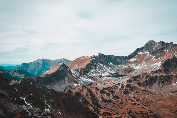 Landscape of the Polish Tatra Mountains - Фото, изображение