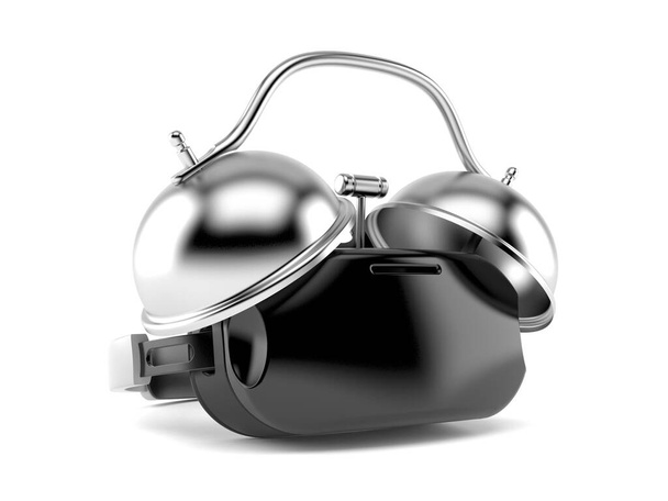 VR-Headset mit Wecker - Foto, Bild