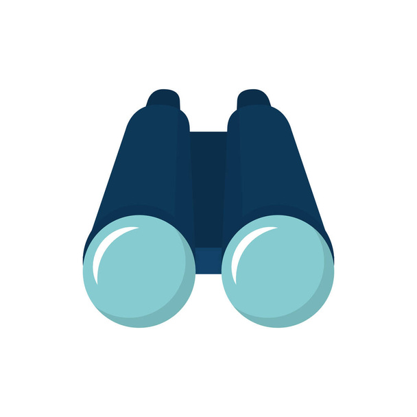Isolated binoculars vector design - Vector, Image