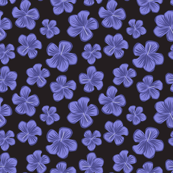 botanische florale nahtlose Muster in Vektor - Vektor, Bild