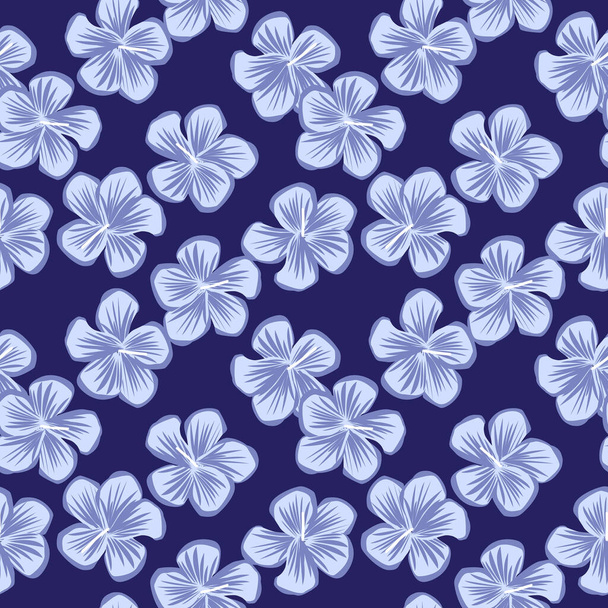 Botanical Floral seamless Pattern in Vector - Wektor, obraz
